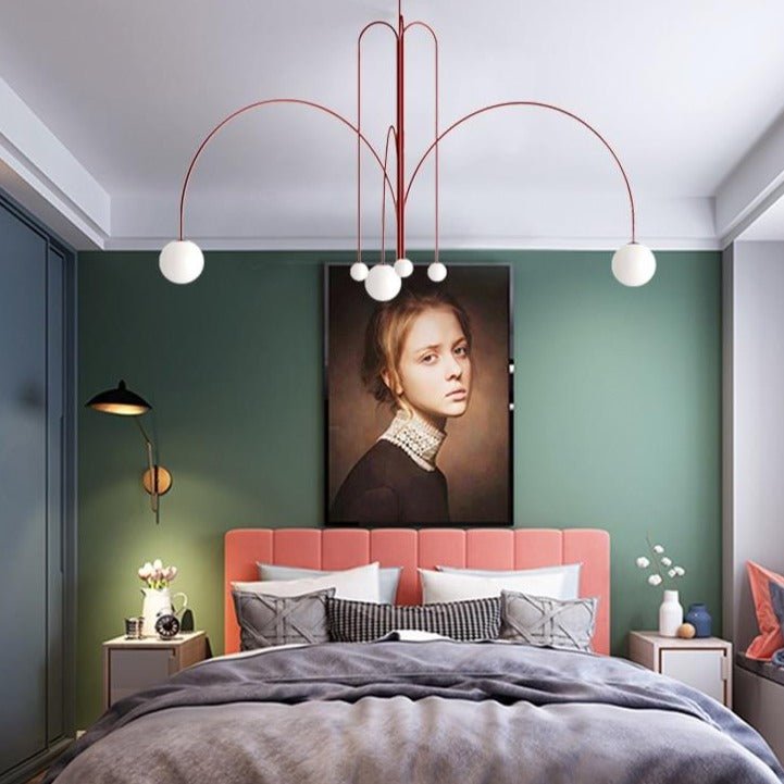 BoogLicht - Modern Pendant Chandelier with Stylish Curves