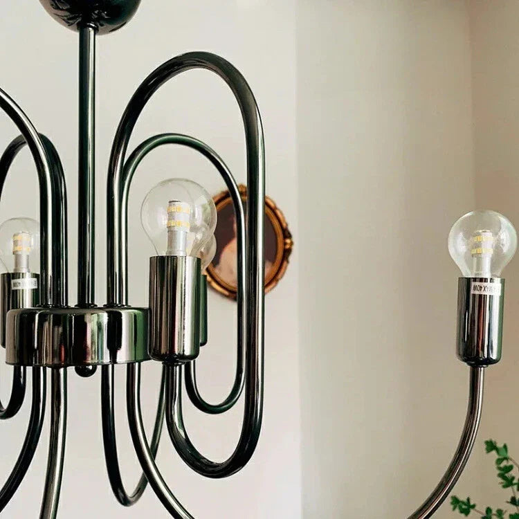 GlowElegance - Lustre Art Déco Moderne