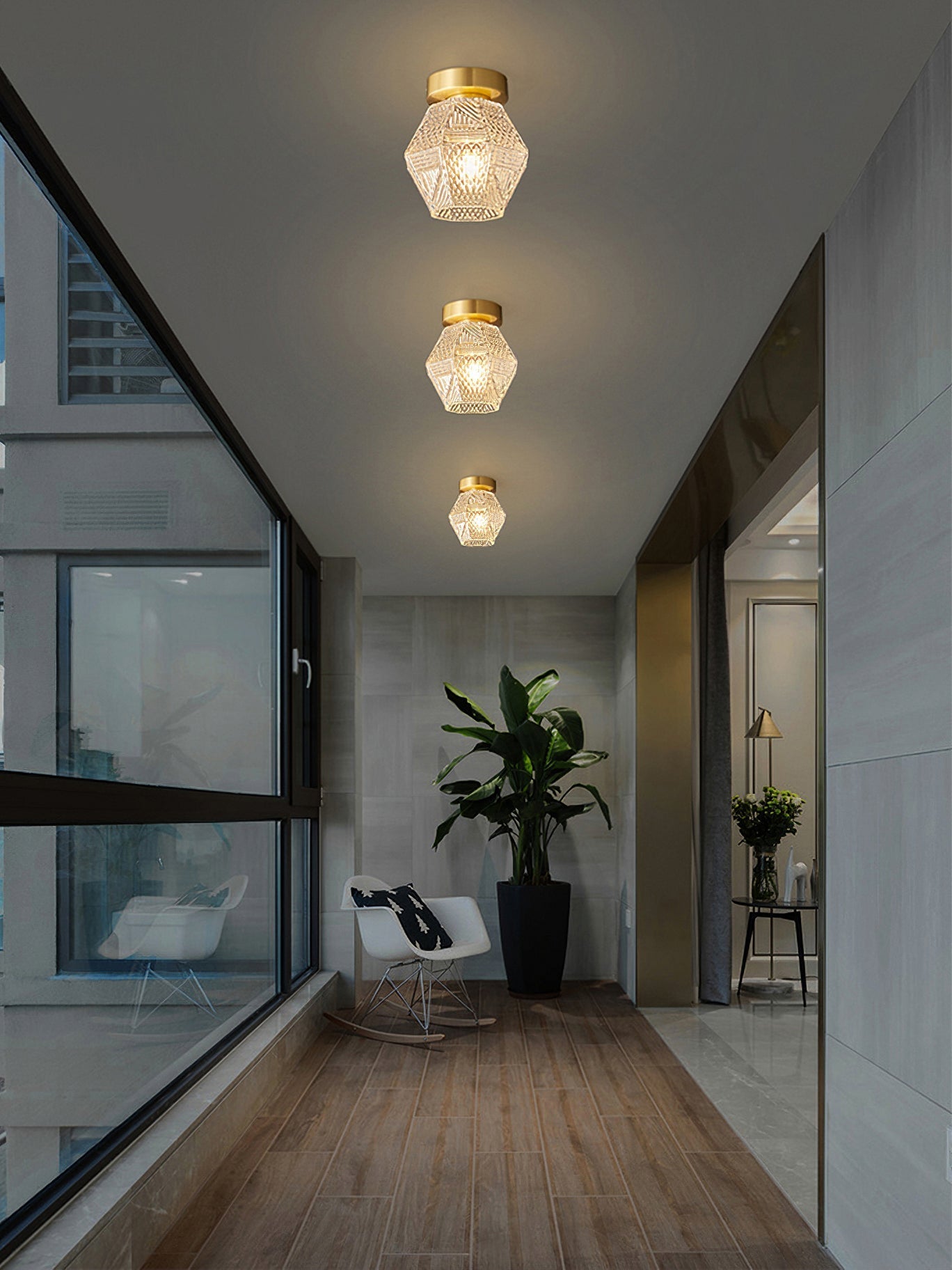 DecoSpark - Diamond Ceiling Light