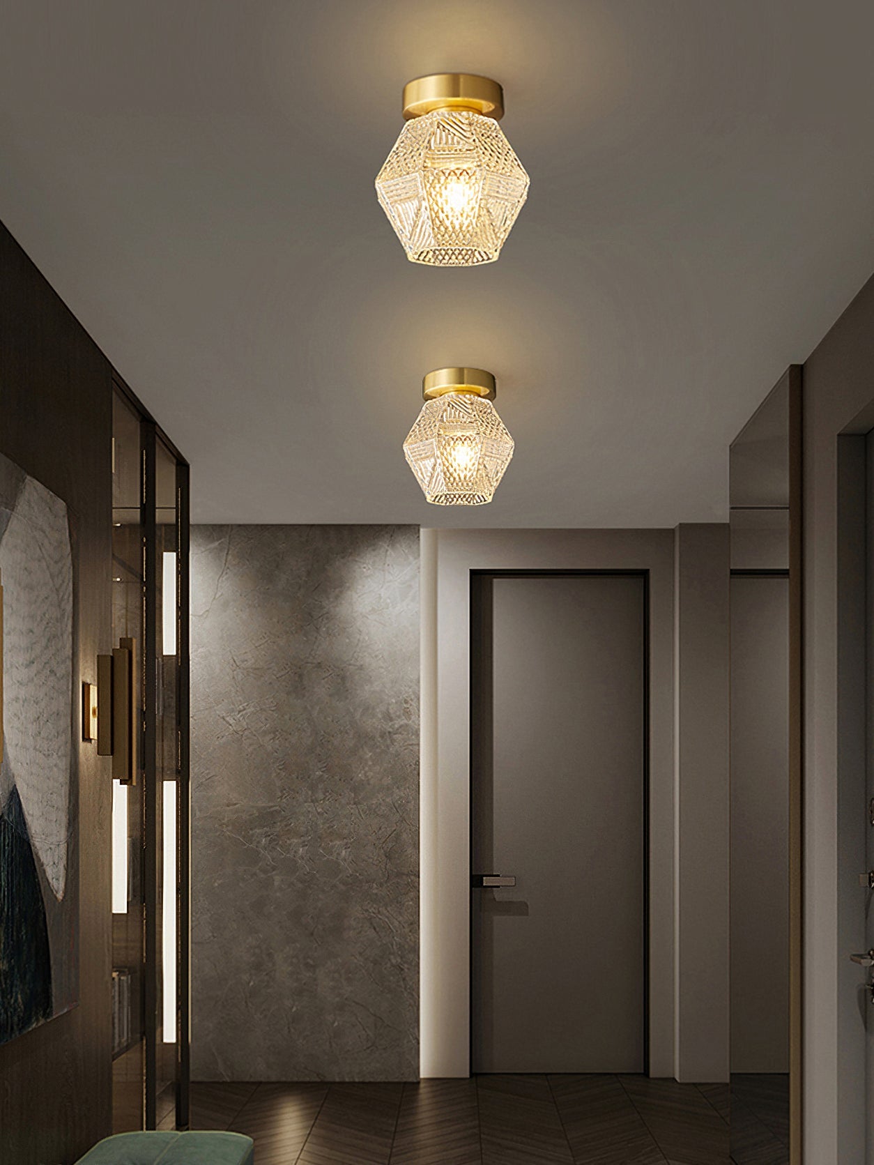 DecoSpark - Diamond Ceiling Light