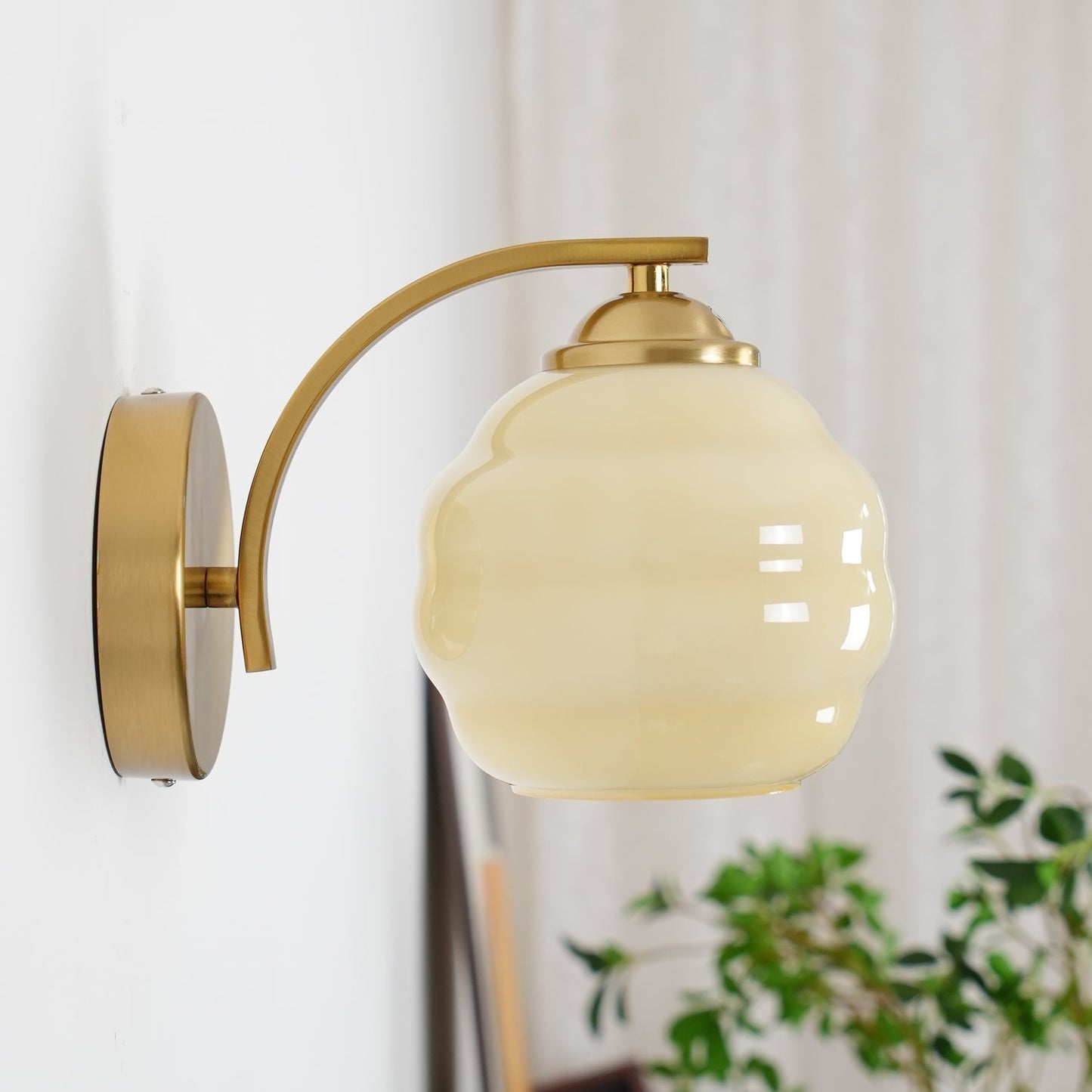 Art Deco | Elegant vintage vegglampe