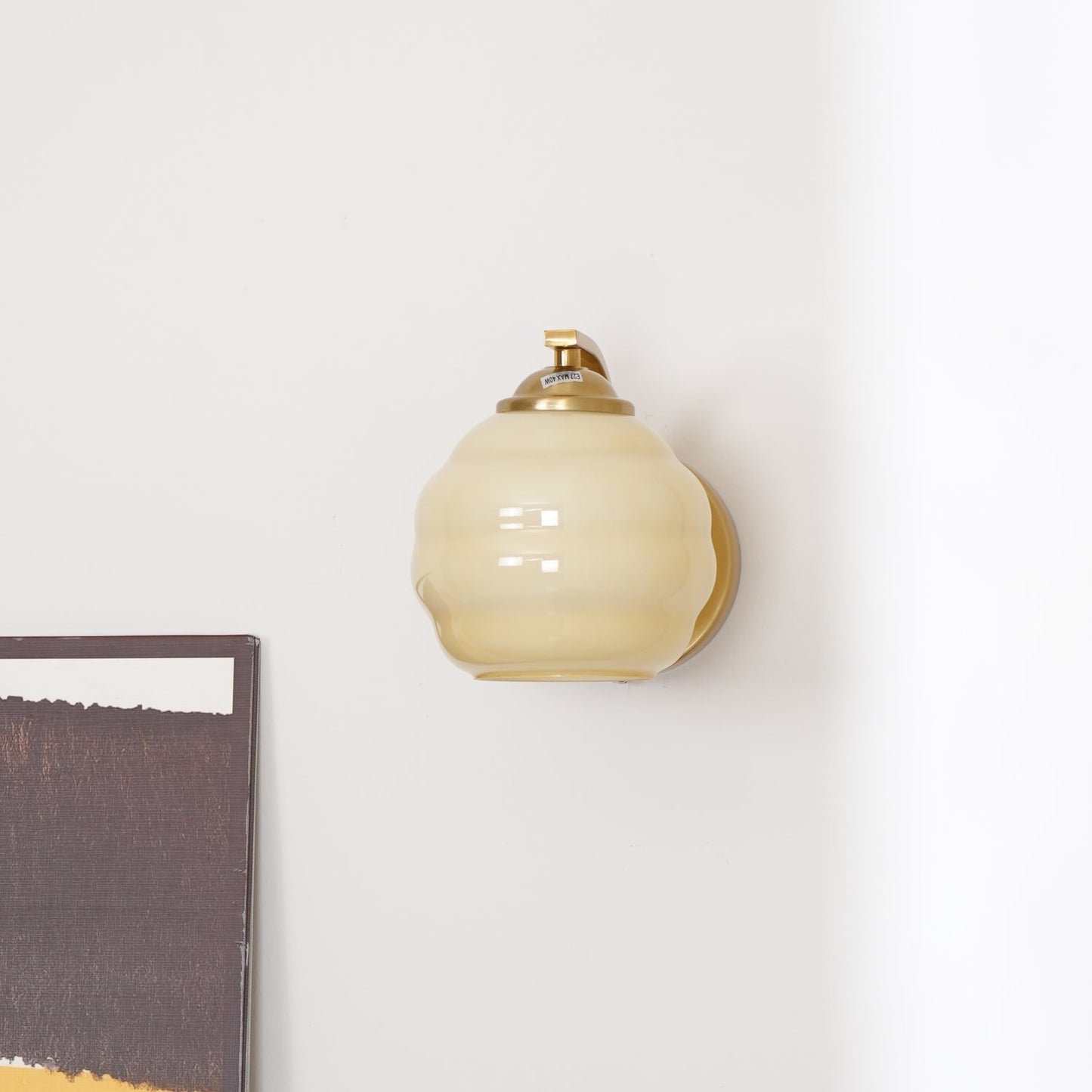 Art Deco | Elegant vintage vegglampe