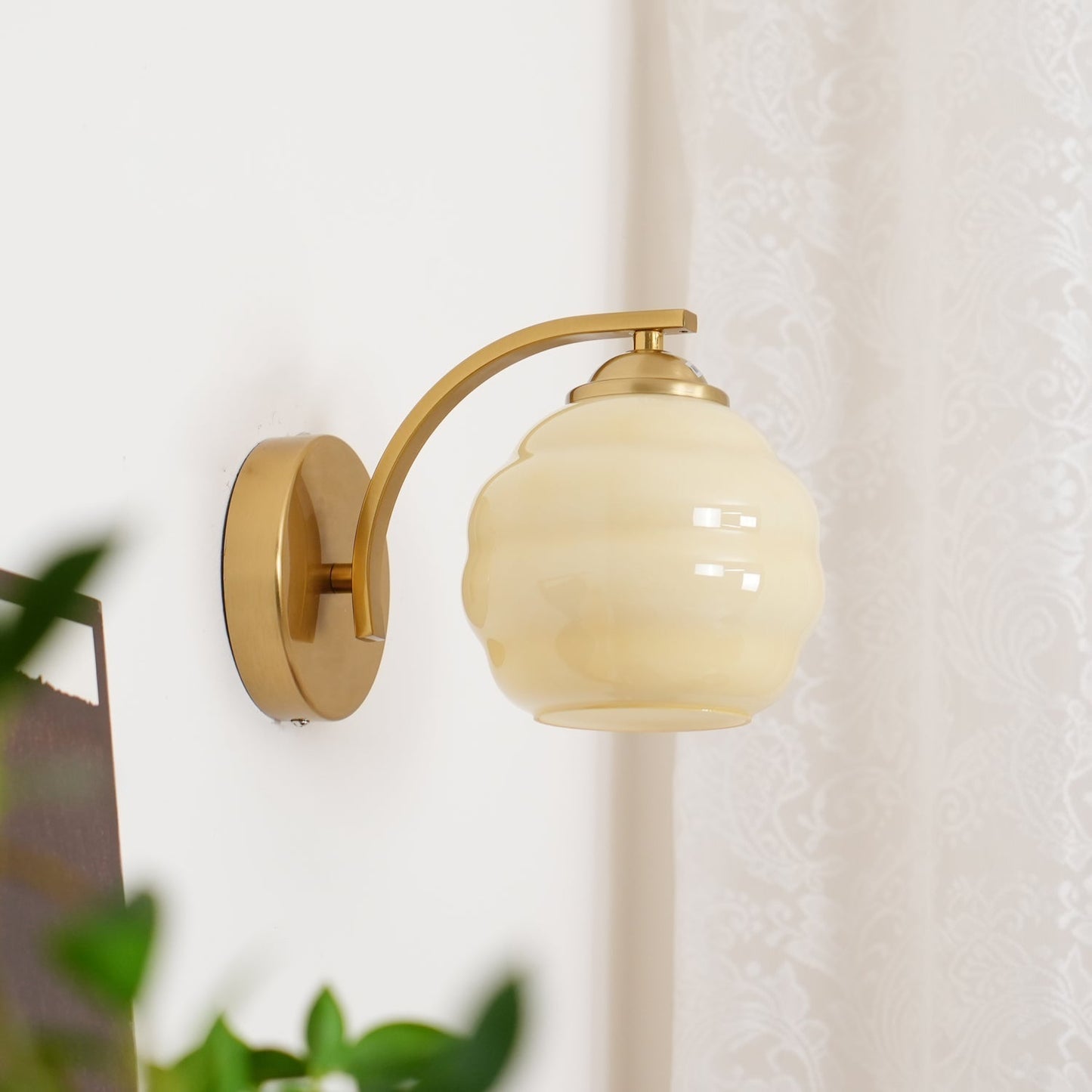 Art Deco | Elegant vintage vegglampe