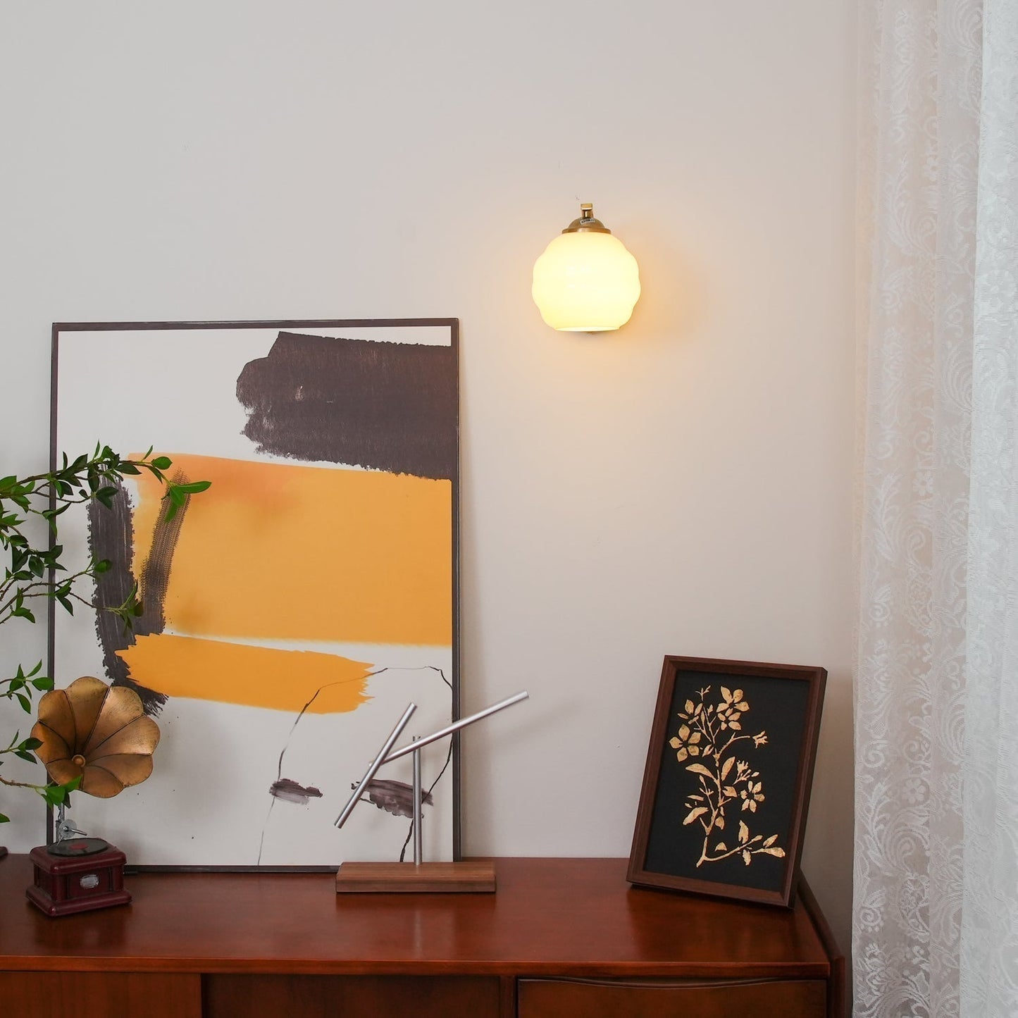 Art Deco | Elegant vintage vegglampe