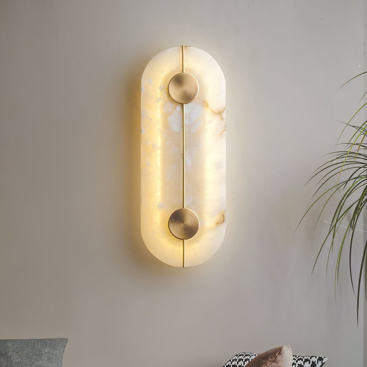 EleganceStone - Væglampe i Art Deco-stil
