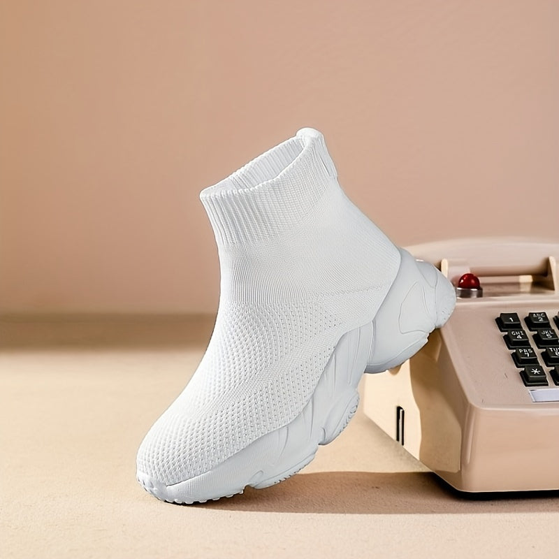 Boys' and Girls' Sock Shoes - Woven Breathable Shoes - Lucky