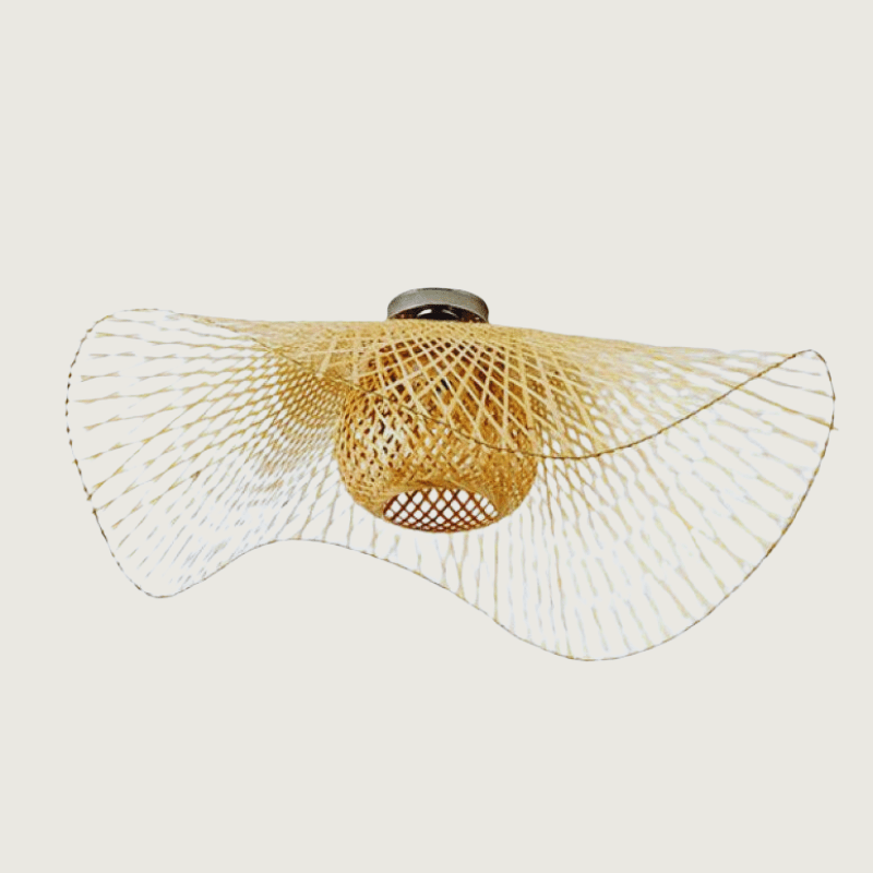 SatoriGlow | Wicker Pendant Light Inspired by Japanese and Asian Aesthetics