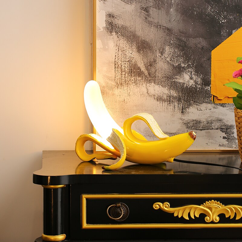 BanaanGlam - Lampe de table Art déco de luxe