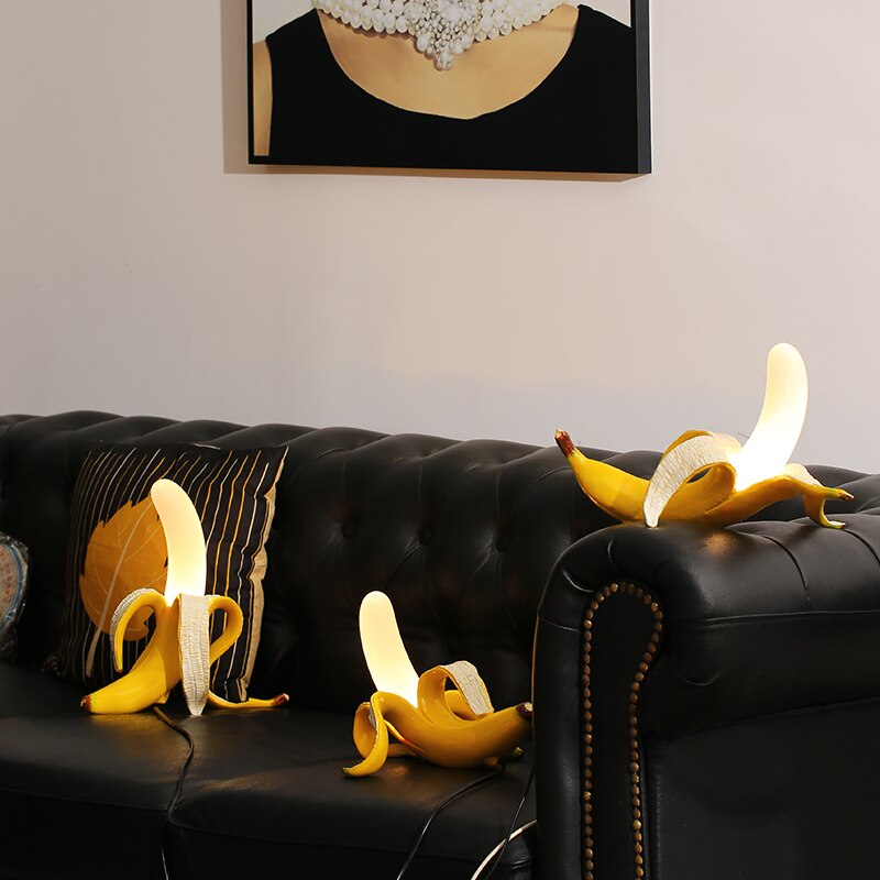 BanaanGlam - Lampe de table Art déco de luxe
