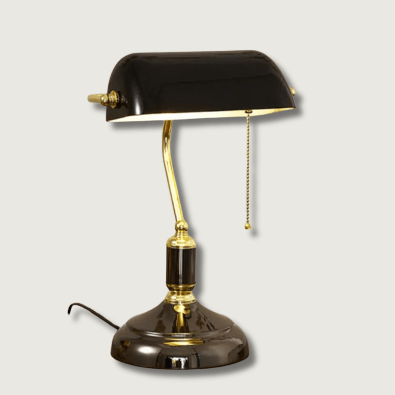 GlasLuxe - Europæisk Stil Bordlampe