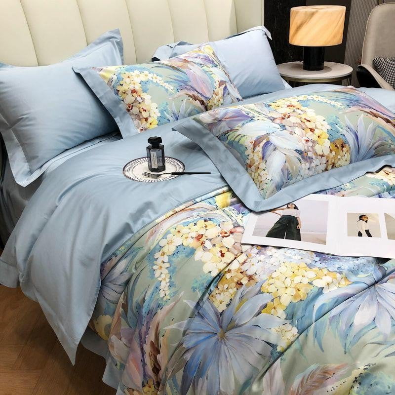 FloralHaven - Egyptian Cotton Bettbezug-Set