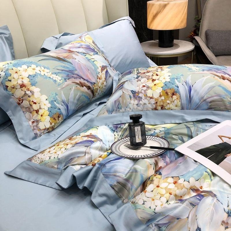 FloralHaven - Egyptian Cotton Bettbezug-Set