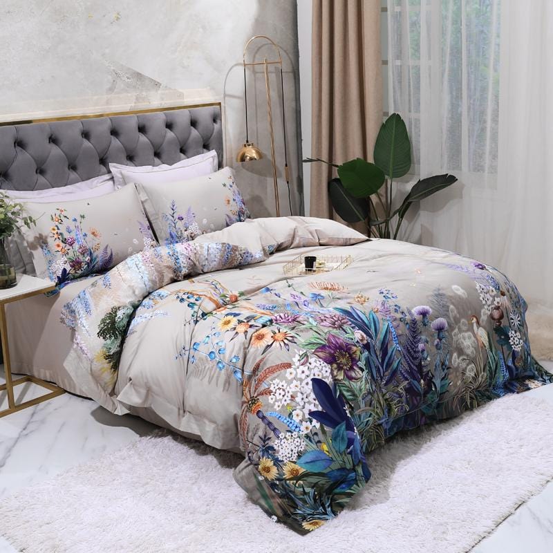 VibrantLife - Parure de housse de couette en coton égyptien