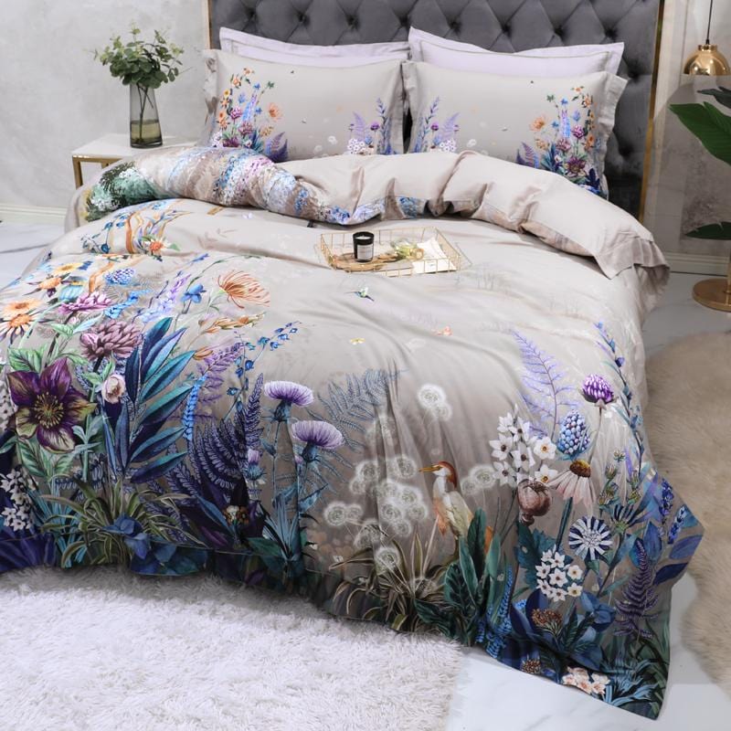 VibrantLife - Parure de housse de couette en coton égyptien