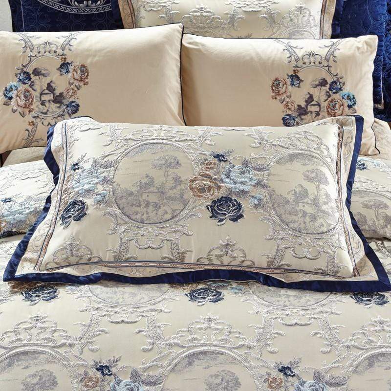 Jacquard Elegance - Oosterse Katoen-Zijde Beddengoed
