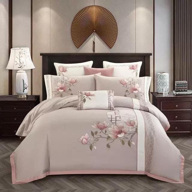 SakuraElegance - Weiches Bettwäsche-Set aus ägyptischer Baumwolle