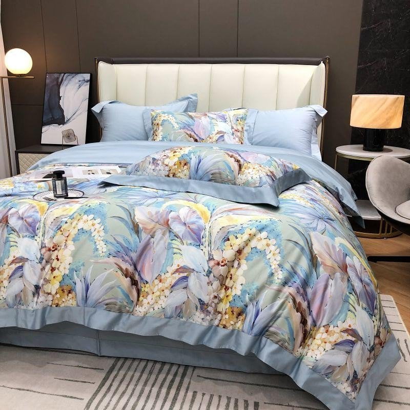 FloralHaven - Egyptian Cotton Bettbezug-Set