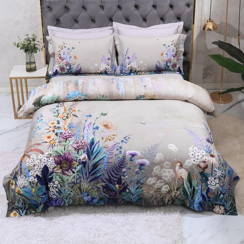 VibrantLife - Parure de housse de couette en coton égyptien