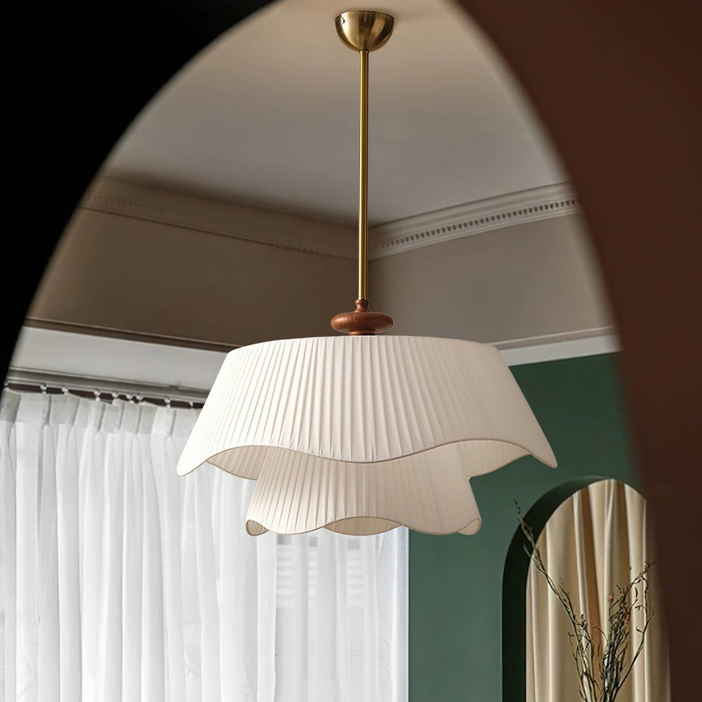 VistaGlow | Elegante, schlanke Pendelleuchte