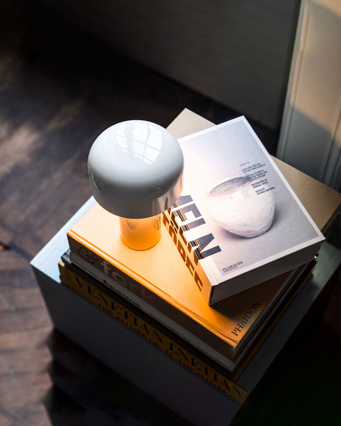 GlowPort - Bærbar LED-bordlampe med genopladelig funktion