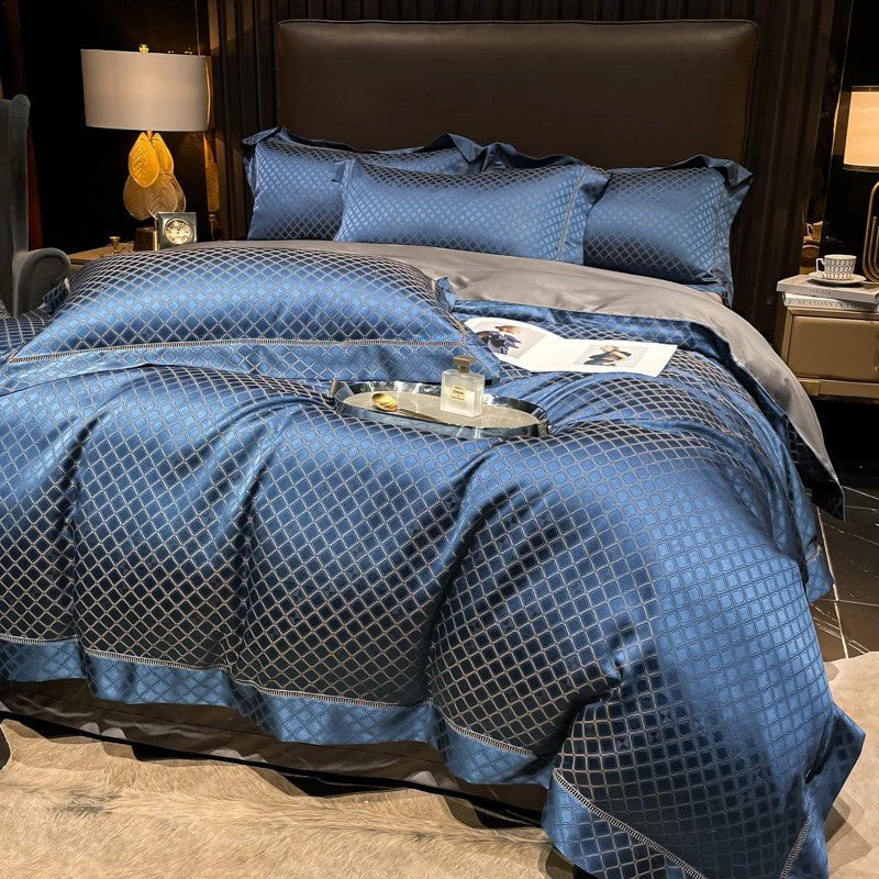 Royale Eleganz - Bettwäsche-Set aus ägyptischer Baumwolle
