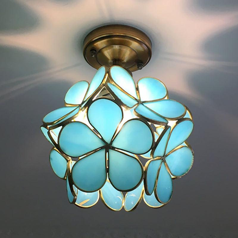 RetroFlora - Coloured PVC Ceiling Light