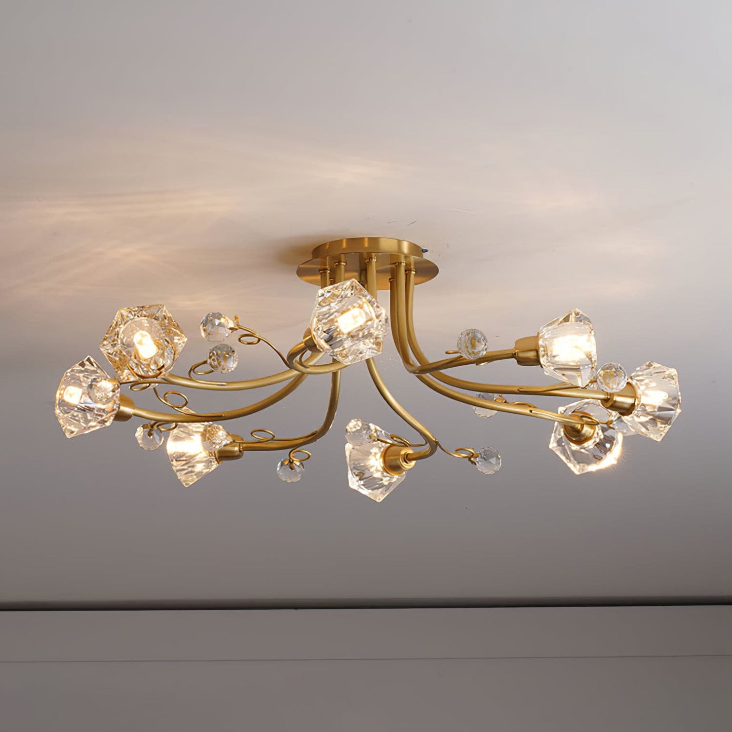 BlossomAura - Flower Ceiling Lamp