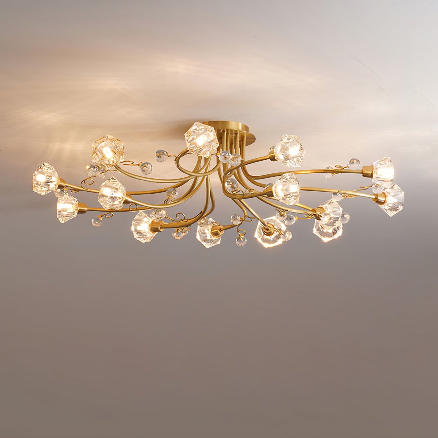 BlossomAura - Flower Ceiling Lamp