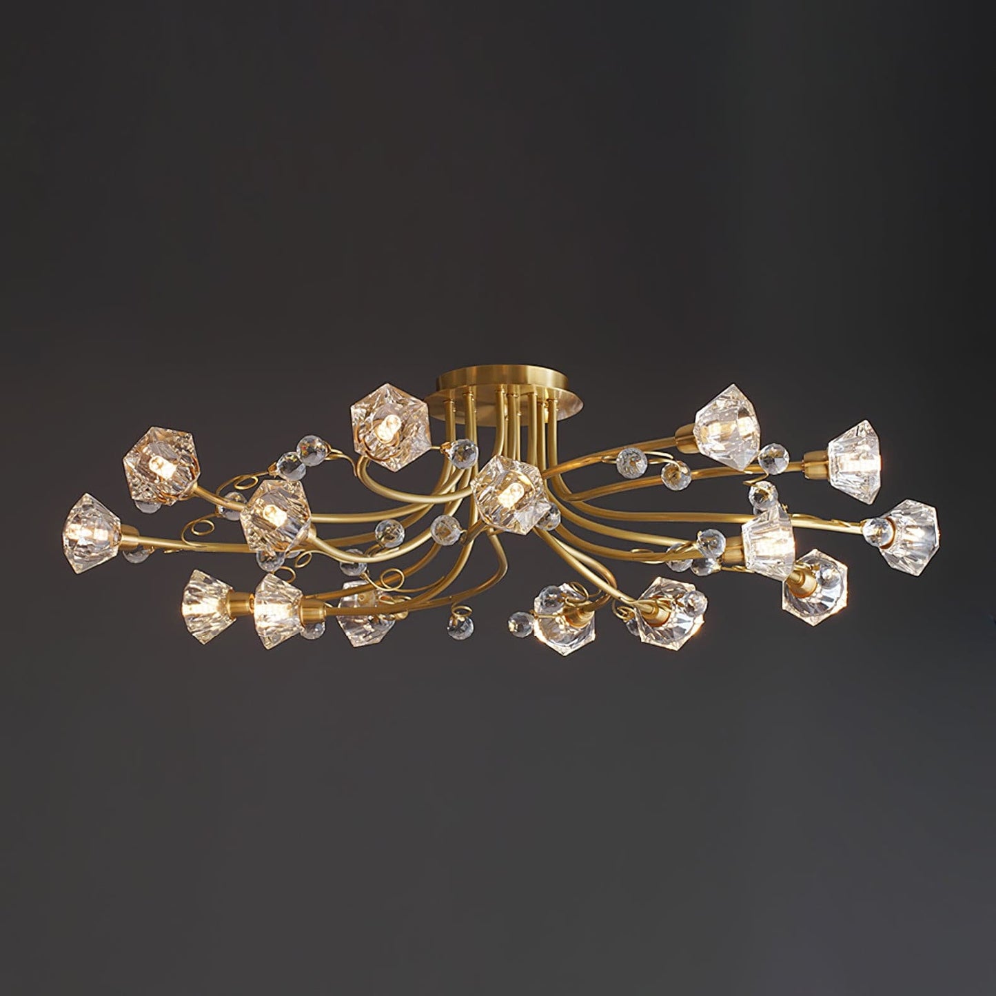 BlossomAura - Flower Ceiling Lamp