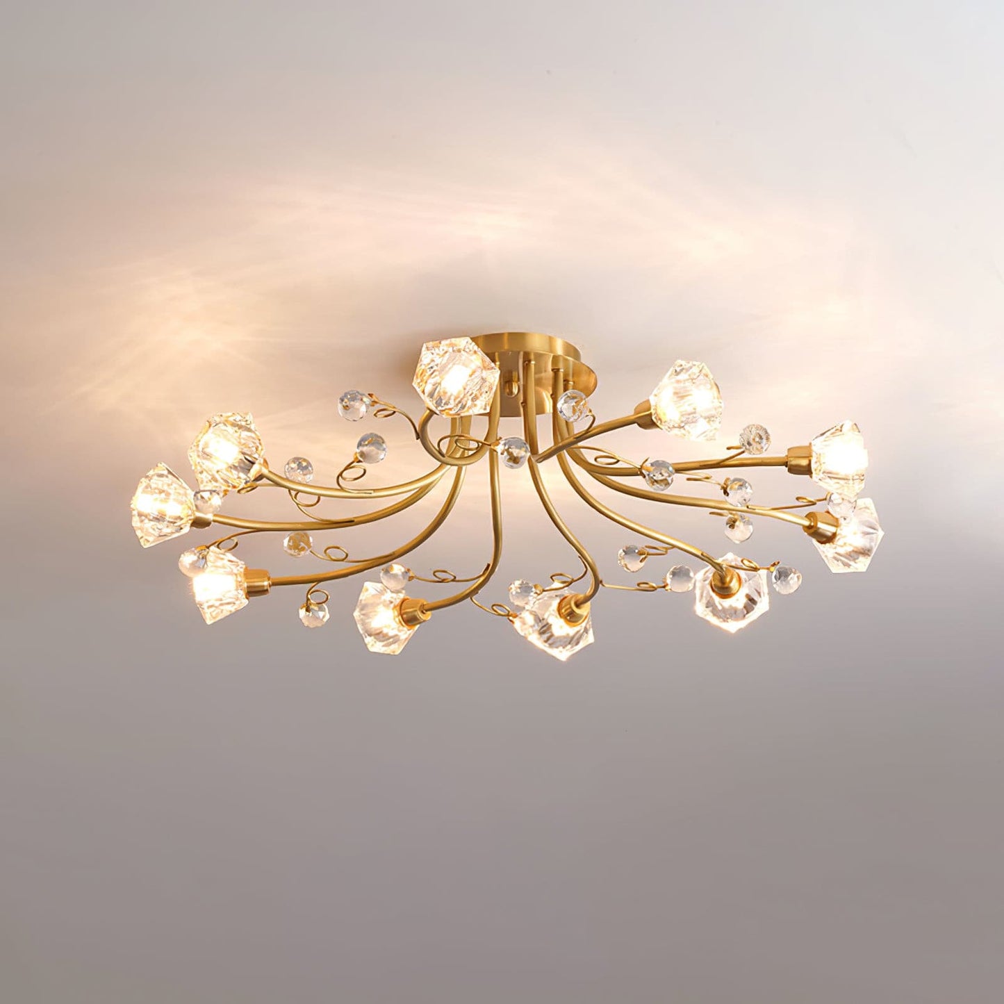 BlossomAura - Flower Ceiling Lamp