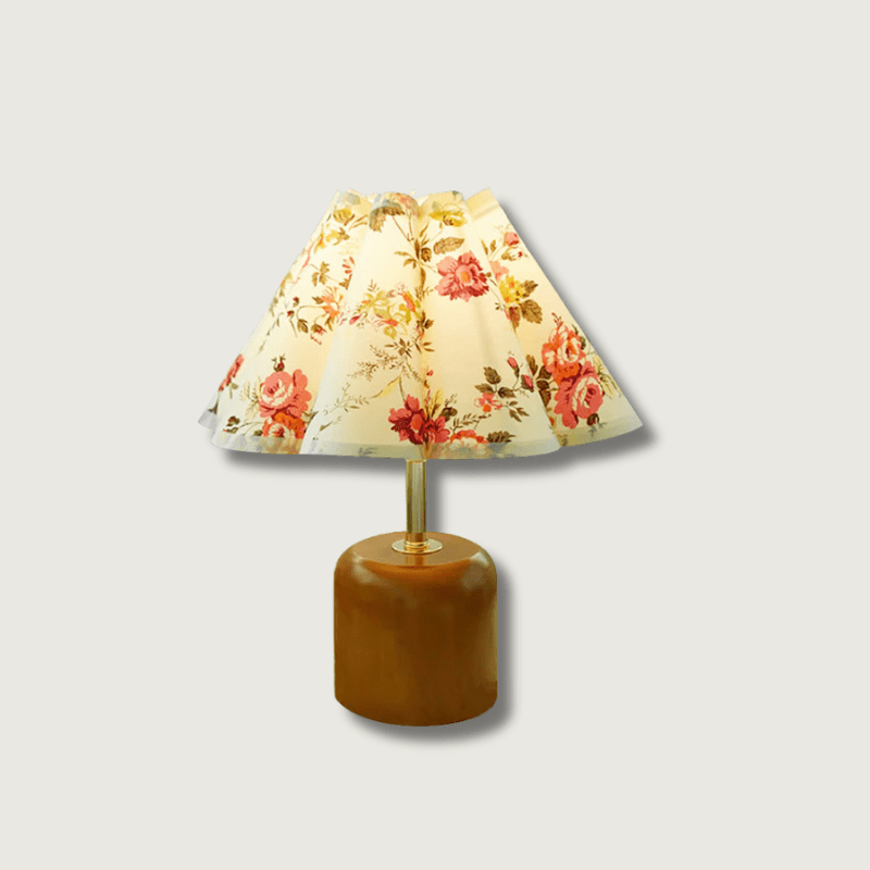RosaCharme - Bordlampe med nostalgisk design og varmt lys