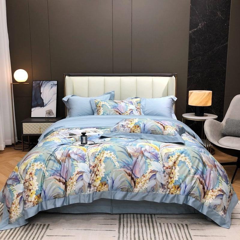 FloralHaven - Egyptian Cotton Bettbezug-Set