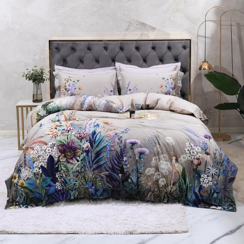 VibrantLife - Parure de housse de couette en coton égyptien