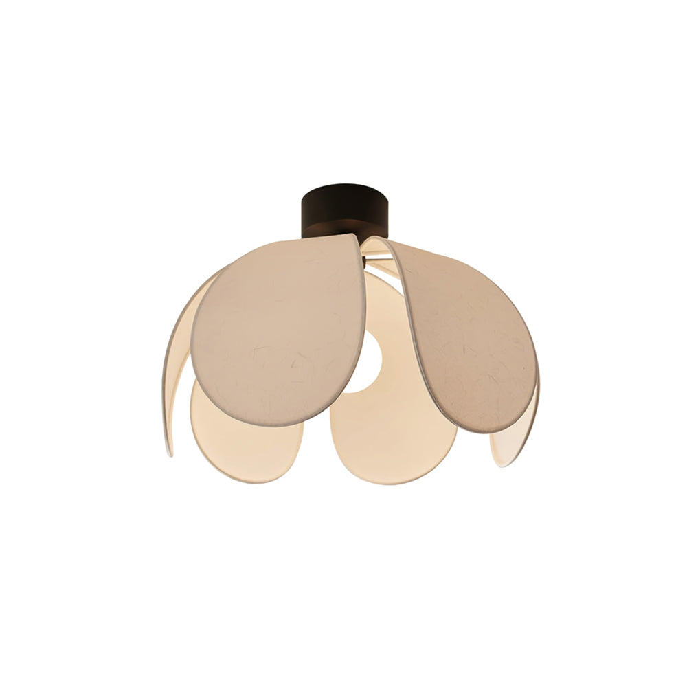 FlowerLuxe - Ceiling Light with Fabric Flowers and Intimate Lighting