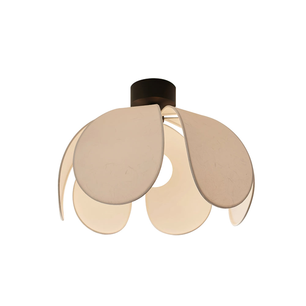 FlowerLuxe - Ceiling Light with Fabric Flowers and Intimate Lighting