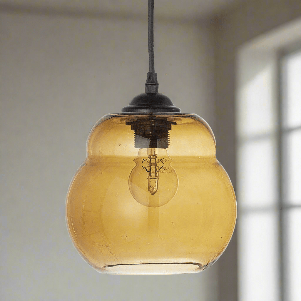 BloomingLicht - Baha Amber Pendant Lamp