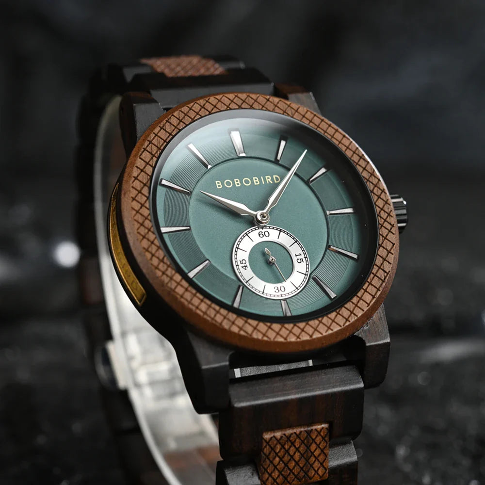 WoodlandChrono – Håndlavet træ forretningsur
