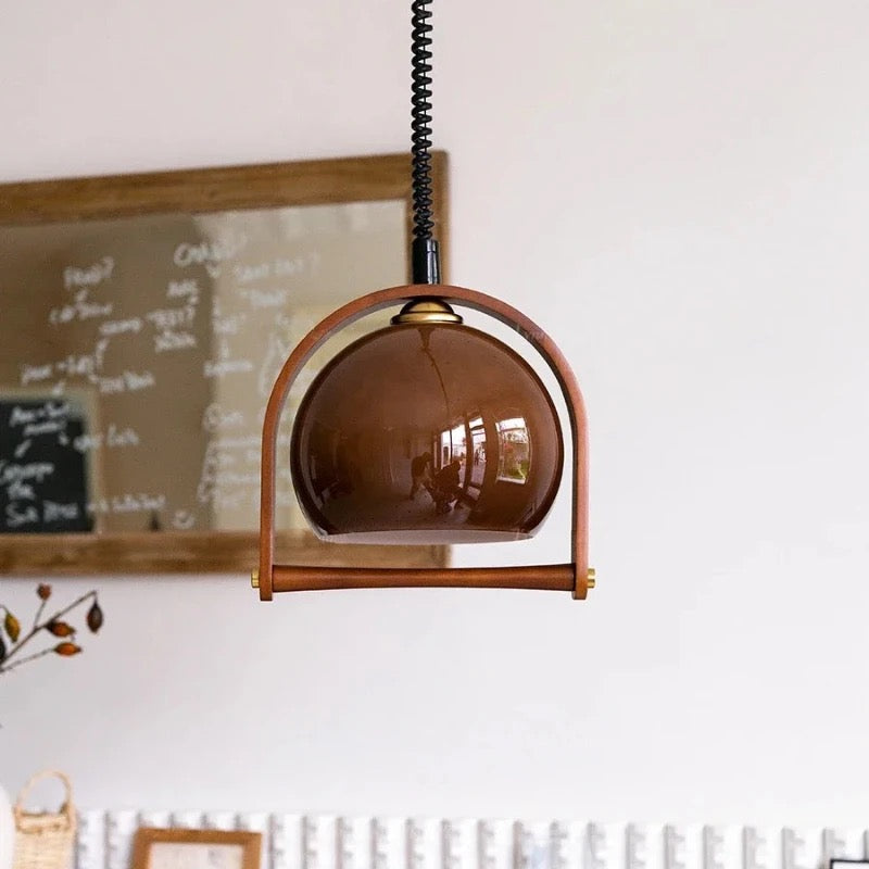 RetroWood - Vintage Bauhaus hengelampe