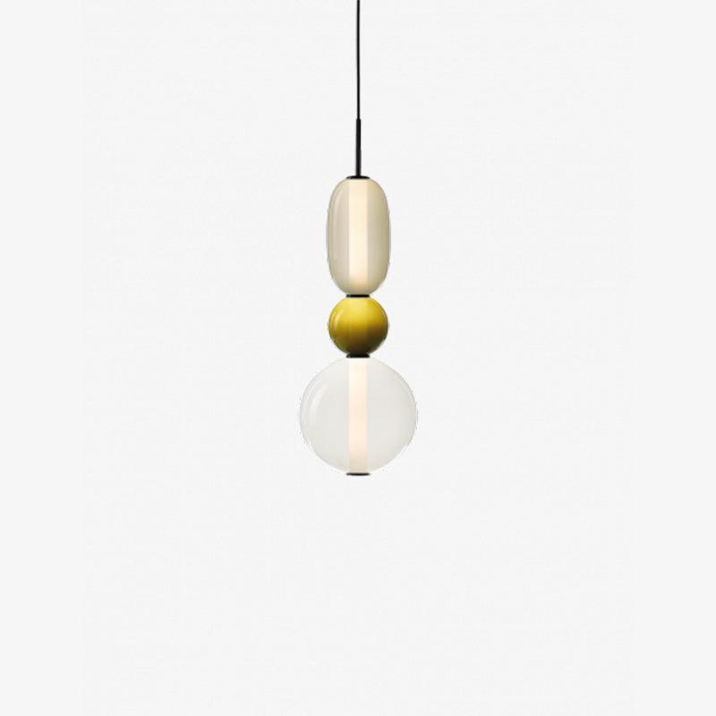 Pendant Light Made of Candied Glass