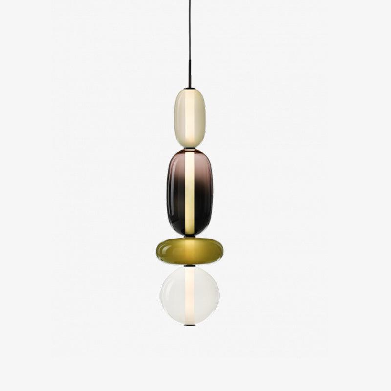 Pendant Light Made of Candied Glass