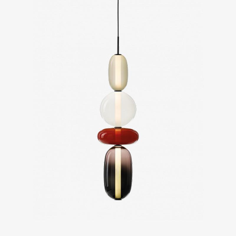 Pendant Light Made of Candied Glass