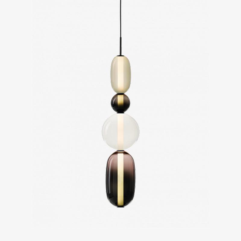 Pendant Light Made of Candied Glass