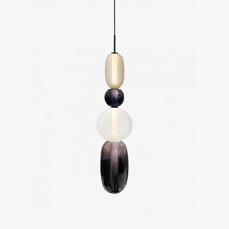 Pendant Light Made of Candied Glass