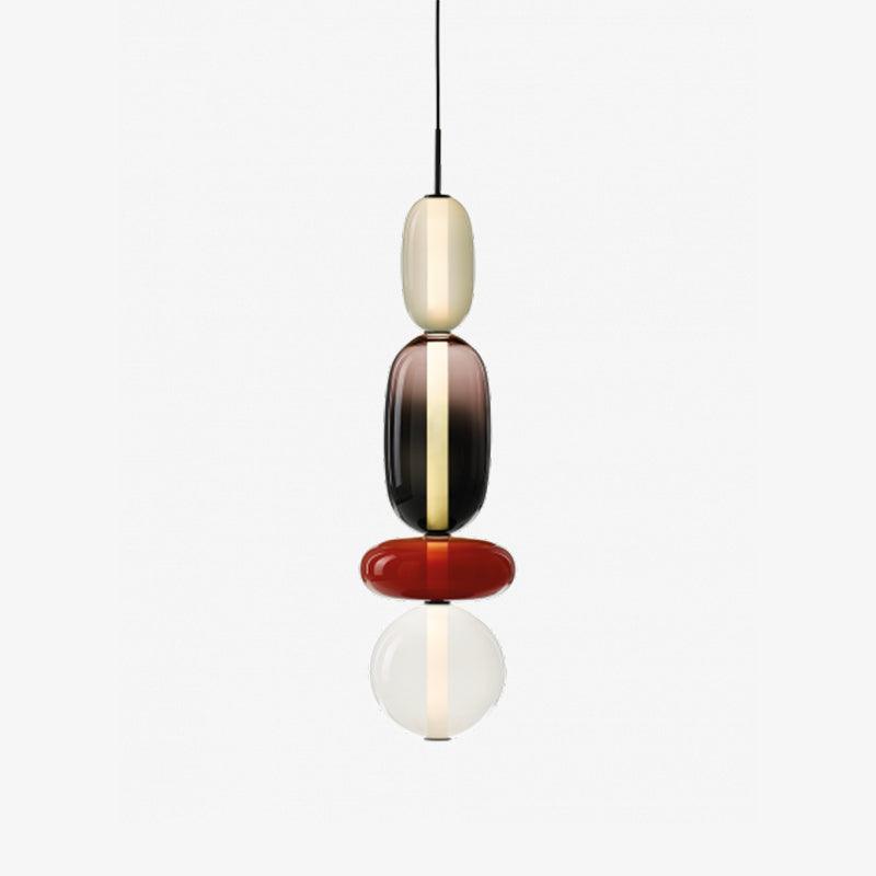Pendant Light Made of Candied Glass