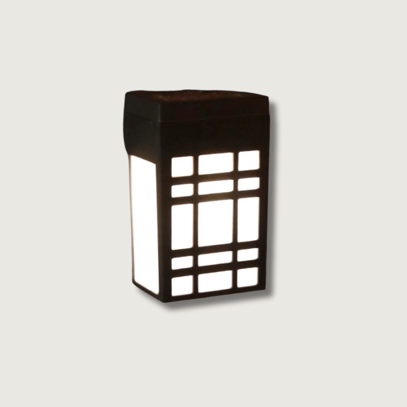 ZenGlow - Japansk solcellelampe til udendørs væg
