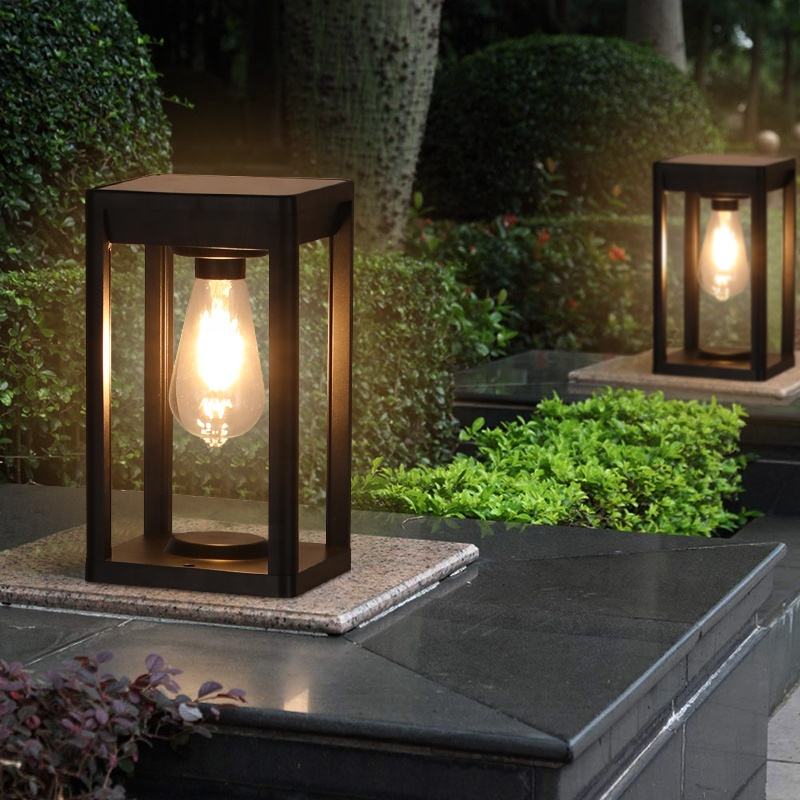SolarPillar - Energieffektiv solcellelampe
