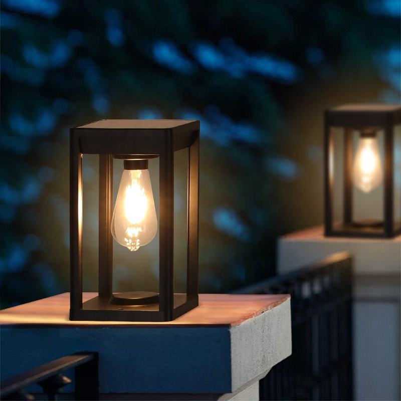 SolarPillar - Energieffektiv solcellelampe