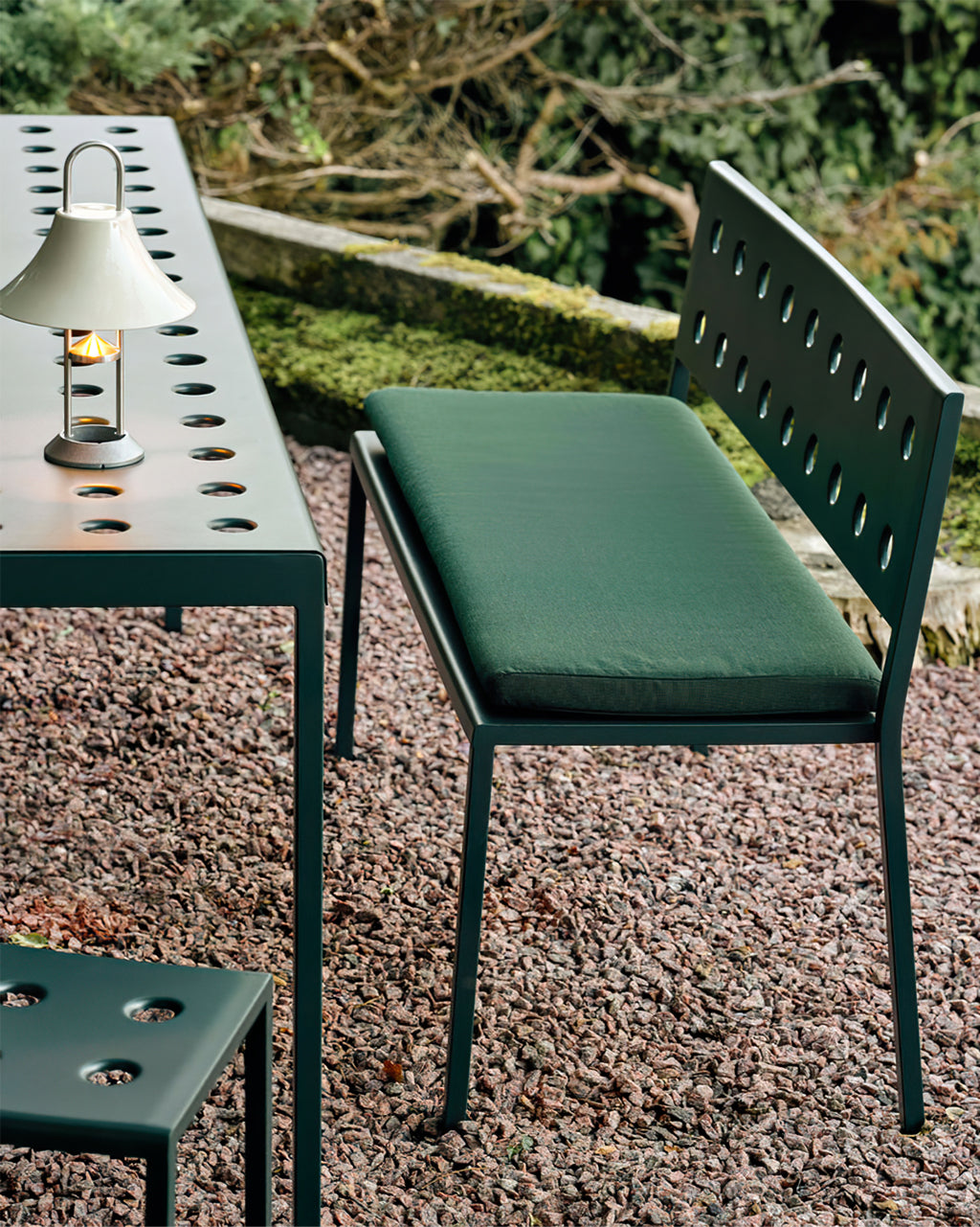 OysterShine – Genopladelig LED-bordlampe med monteringskrog