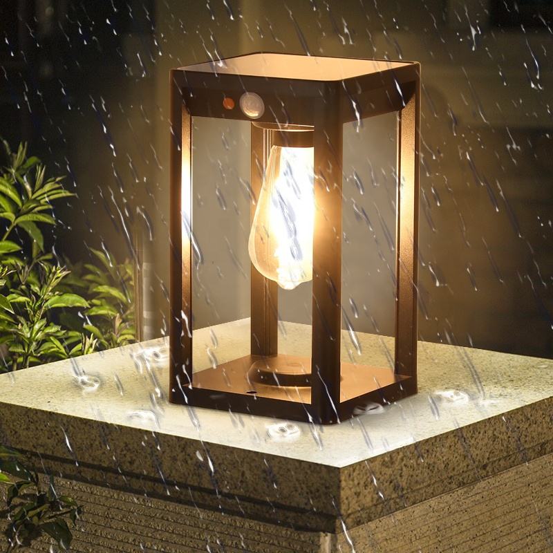 SolarPillar - Energieffektiv solcellelampe