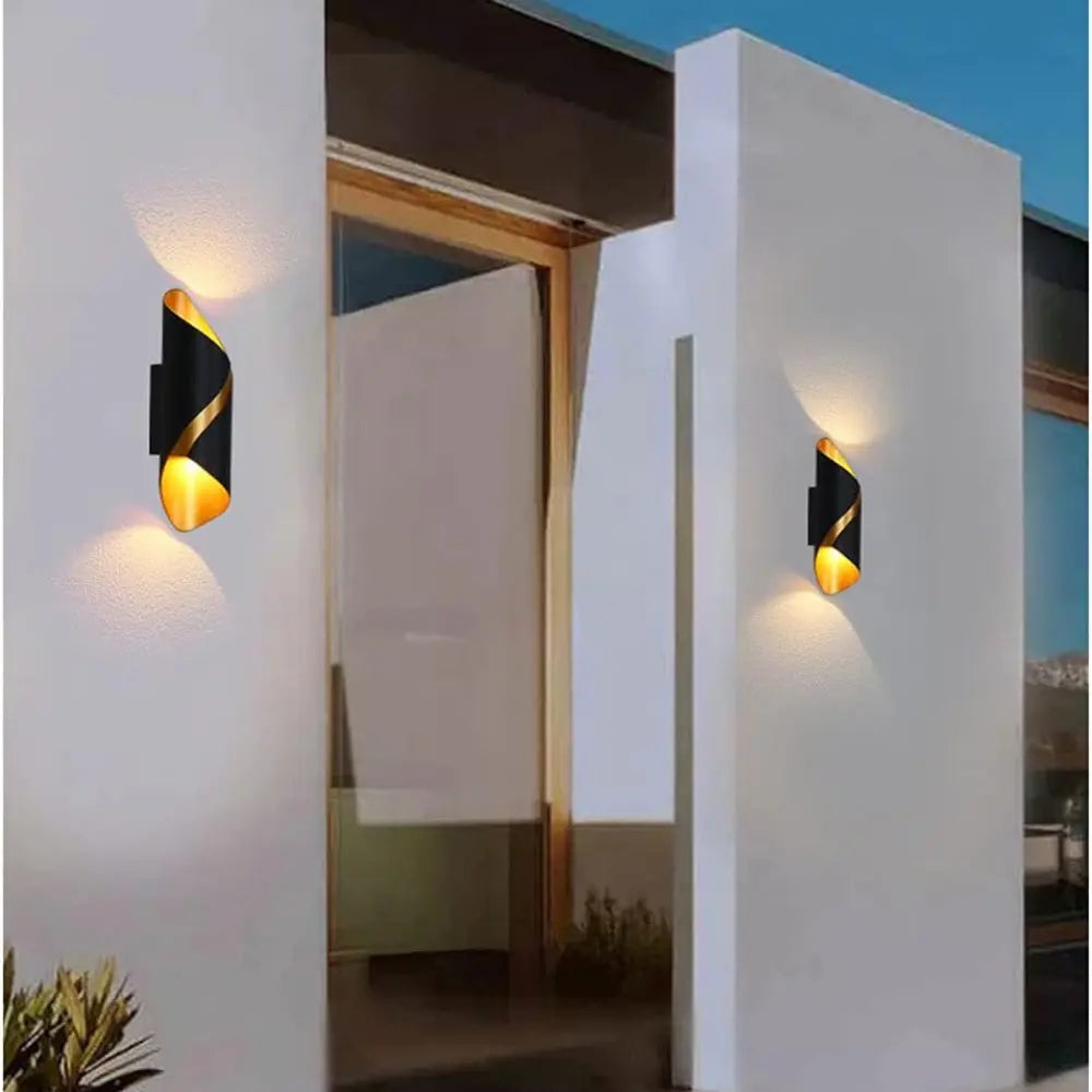 SoraGlow | Moderne LED-væglampe til udendørsområder